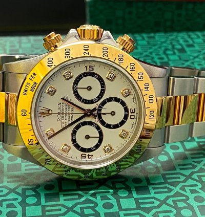 Rolex Daytona Steel Gold 6 Inverted Like New