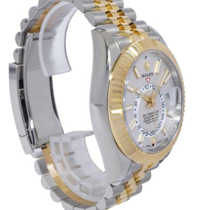 Rolex Sky-dweller New Rolex Sky-dweller White Dial 18k Yg Steel 42mm Watch 22 326933
