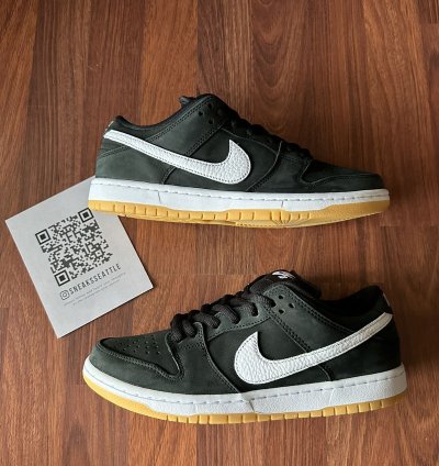 Nike Sb Dunk Low Pro Black Gum Size 11 5m Cd2563-006