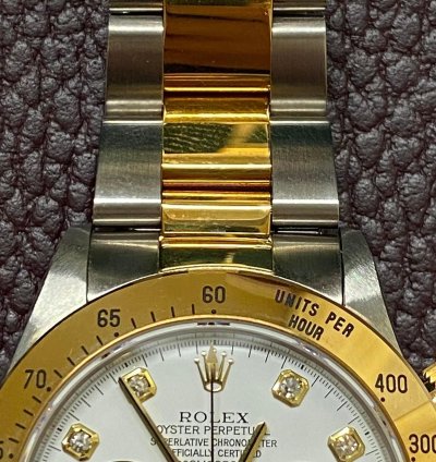 Rolex Daytona Steel Gold 6 Inverted Like New