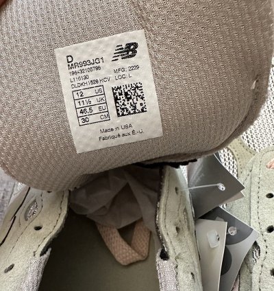 Joe Freshgoods Performance Art Sage New Balance 993