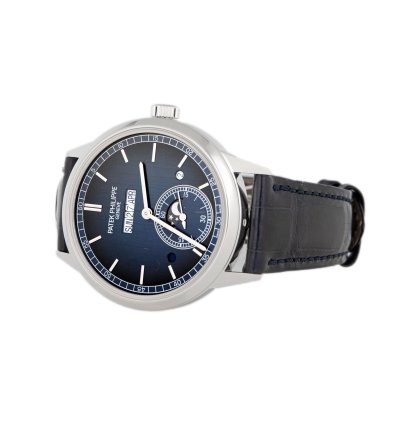 Patek Philippe Perpetual Calendar Grand Complications In-line Perpetual Calendar Platinum Blue Dial 41mm 5236p-001 Full Set