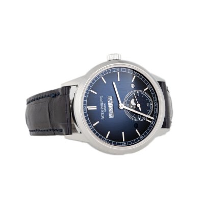 Patek Philippe Perpetual Calendar Grand Complications In-line Perpetual Calendar Platinum Blue Dial 41mm 5236p-001 Full Set