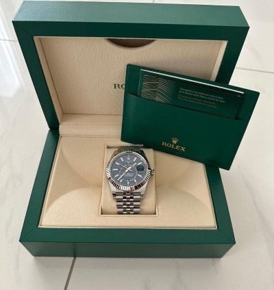 Rolex Sky-dweller New Rolex Skydweller Blue Jubilee