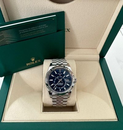 Rolex Sky-dweller New Rolex Skydweller Blue Jubilee
