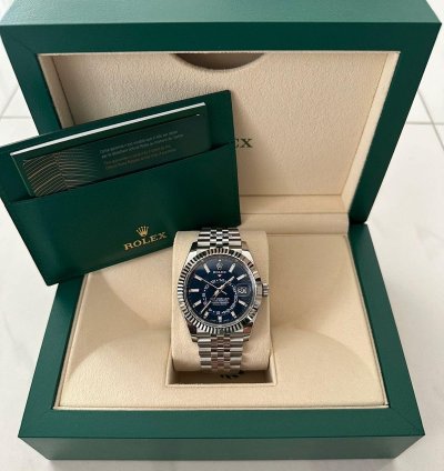 Rolex Sky-dweller New Rolex Skydweller Blue Jubilee