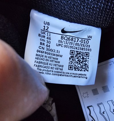 Nike Sb Dunk Low Pro Fog Black Uk 11 Us 12