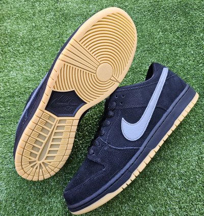 Nike Sb Dunk Low Pro Fog Black Uk 11 Us 12