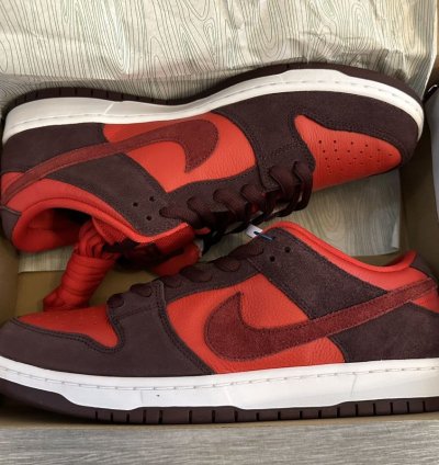 Nike Sb Dunk Low Pro Fruity Pack Cherry Crush Team Red Sz 12