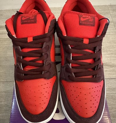 Nike Sb Dunk Low Pro Fruity Pack Cherry Crush Team Red Sz 12