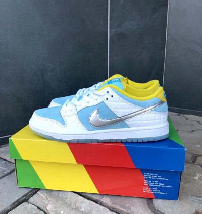 Nike Sb Dunk Low Pro Ftc Lagoon Pulse