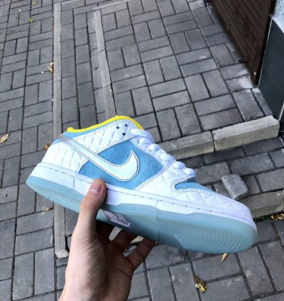 Nike Sb Dunk Low Pro Ftc Lagoon Pulse