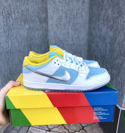 Nike Sb Dunk Low Pro Ftc Lagoon Pulse