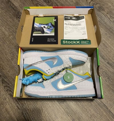 Nike Sb Dunk Low Pro Ftc Lagoon Pulse regular Box
