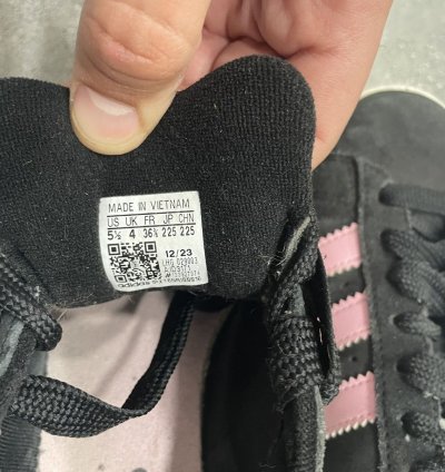 Adidas Campus 00s School Shoes Sneakers Black Pink