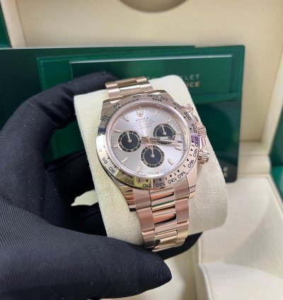 Rolex Daytona Sundust And Black Index Dial Oyster Bracelet 126505