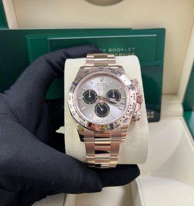 Rolex Daytona Sundust And Black Index Dial Oyster Bracelet 126505