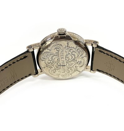 Patek Philippe Perpetual Calendar Grand Complications Perpetual Calendar White Gold White Dial 5160 500g-001