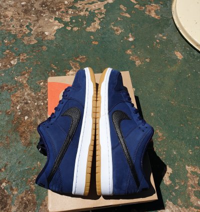 Nike Sb Dunk Low Pro Iso Navy Gum