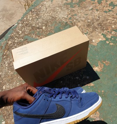 Nike Sb Dunk Low Pro Iso Navy Gum