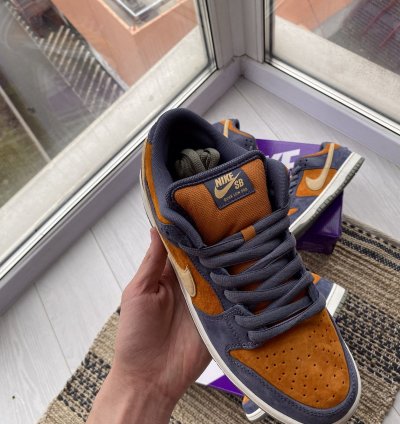 Nike Sb Dunk Low Pro Light Carbon Sk8 Shoes Very Rare New
