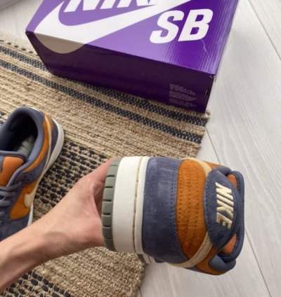 Nike Sb Dunk Low Pro Light Carbon Sk8 Shoes Very Rare New
