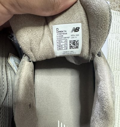 Kith New Balance 990v4 Miusa Moonrock
