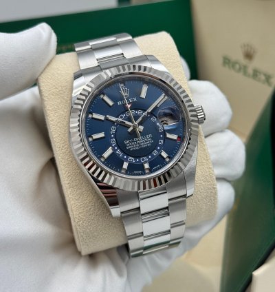 Rolex Sky-dweller Oyster Blau 2025 Neu