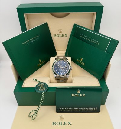 Rolex Sky-dweller Oyster Blau 2025 Neu