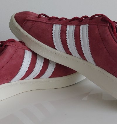 Adidas Campus 80s Low Burgundy Off White
