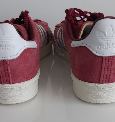 Adidas Campus 80s Low Burgundy Off White