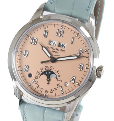 Patek Philippe Perpetual Calendar Grand Complications Salmon Dial Perpetual Calendar