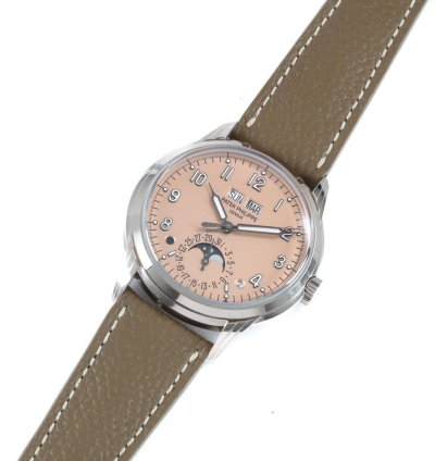 Patek Philippe Perpetual Calendar Grand Complications Salmon Dial Perpetual Calendar