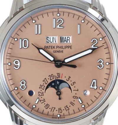 Patek Philippe Perpetual Calendar Grand Complications Salmon Dial Perpetual Calendar