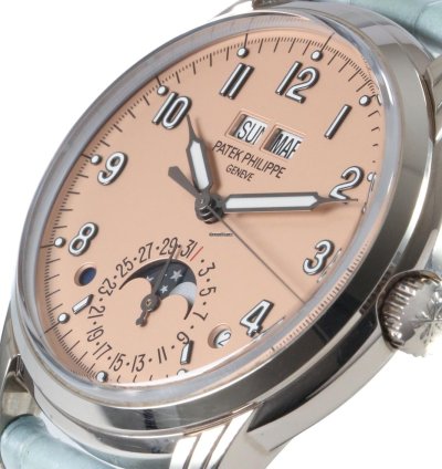 Patek Philippe Perpetual Calendar Grand Complications Salmon Dial Perpetual Calendar