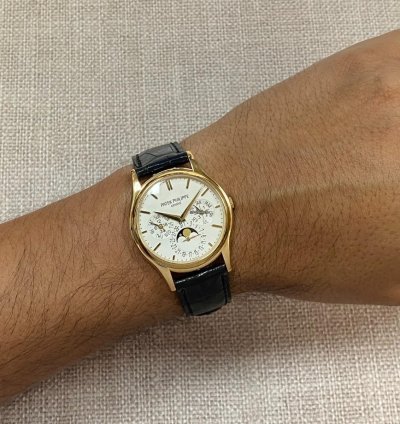 Patek Philippe Perpetual Calendar Grand Complications Yellow Gold Perpetual Calendar Watch 5140j