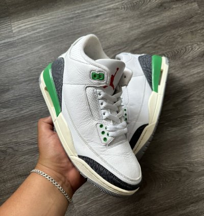 Aj3 Air Jordan 3 Retro Lucky Green Size 8 5w 7m