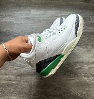 Aj3 Air Jordan 3 Retro Lucky Green Size 8 5w 7m
