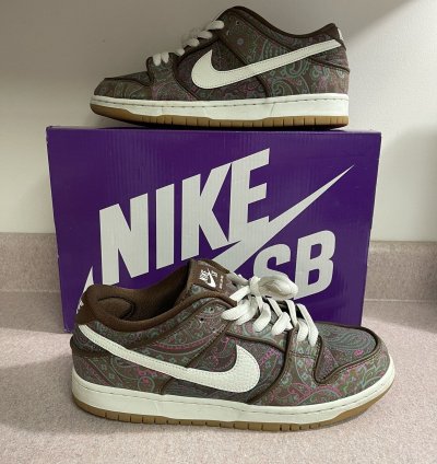 Nike Sb Dunk Low Pro Paisley