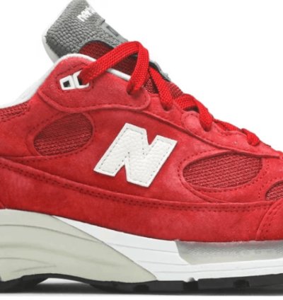 Kith New Balance 992 Kithmas Red Ronnie Fieg 10 5 Suede