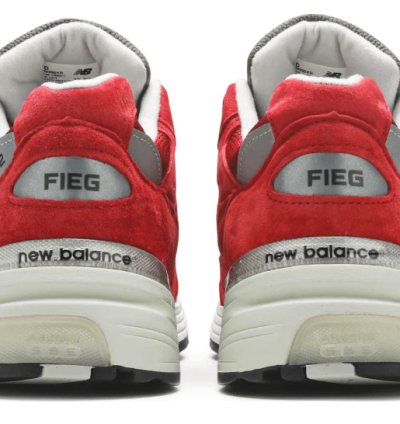 Kith New Balance 992 Kithmas Red Ronnie Fieg 10 5 Suede