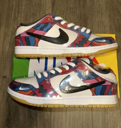 Nike Sb Dunk Low Pro Parra Abstract Art