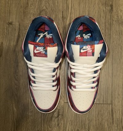 Nike Sb Dunk Low Pro Parra Abstract Art