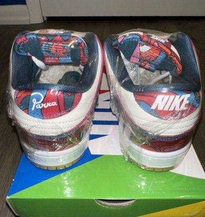 Nike Sb Dunk Low Pro Parra Abstract Art