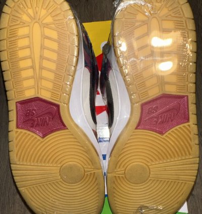 Nike Sb Dunk Low Pro Parra Abstract Art