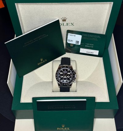 Rolex Daytona Swiss - Switzerland 2x Getragen Weltklasse Zustand