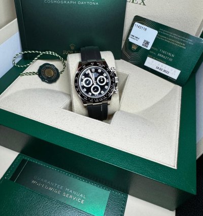Rolex Daytona Swiss - Switzerland 2x Getragen Weltklasse Zustand