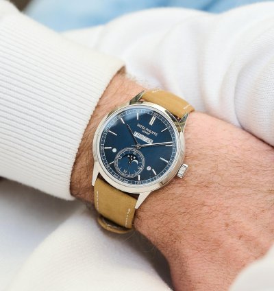 Patek Philippe Perpetual Calendar In-line Perpetual Calendar 5236p-001 Platinum