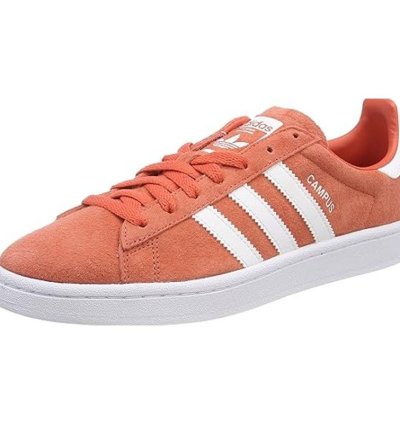 Adidas Campus Trace Scarlet Sneaker Suede Lace Low Orange 11