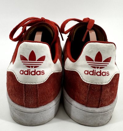 Adidas Campus Trace Scarlet Sneaker Suede Lace Low Orange 11